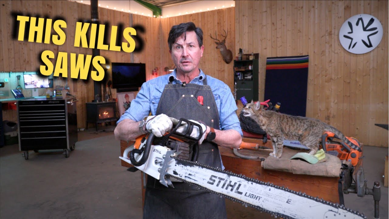 This Mistake Ruins Chainsaws—and Most Guys Don’t Know It